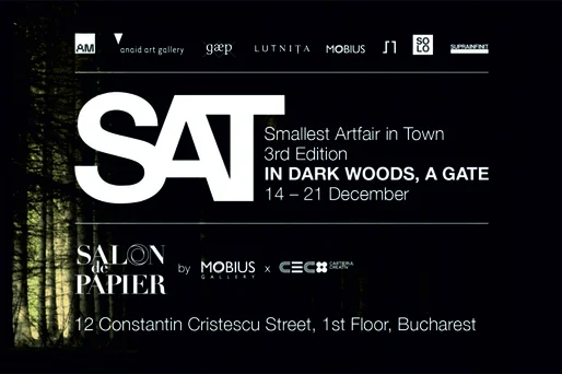 SAT - Smallest Art Fair in Town 2025, SAT - Smallest Art Fair in Town, targ lucrari de arta realizate pe hartie